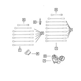 Bujía Mopar 68303921AA