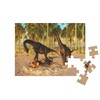 puzzleYOU: 48 Piece Puzzle "Dinosaur Baby: Nest with 3D Illustration,