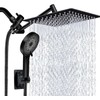 Shower Head,10 Inch High Pressure Rain Shower Head with Handheld