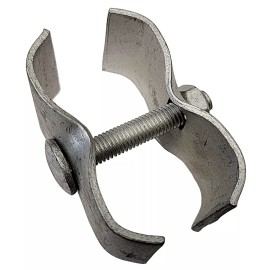 Rite Farm Products 4 PACK OF GALVANIZED PANEL TO PANEL CLAMPS FOR 1 INCH ALUMINUM SQUARE TUBING