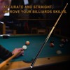 Billiards Cue Children's/Adult's Pool Stick Whitewood Rear Fork Design 1/2