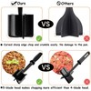 Meat Chopper, Ground Beef Masher with 5-Blade Head, Versatile High-Temp