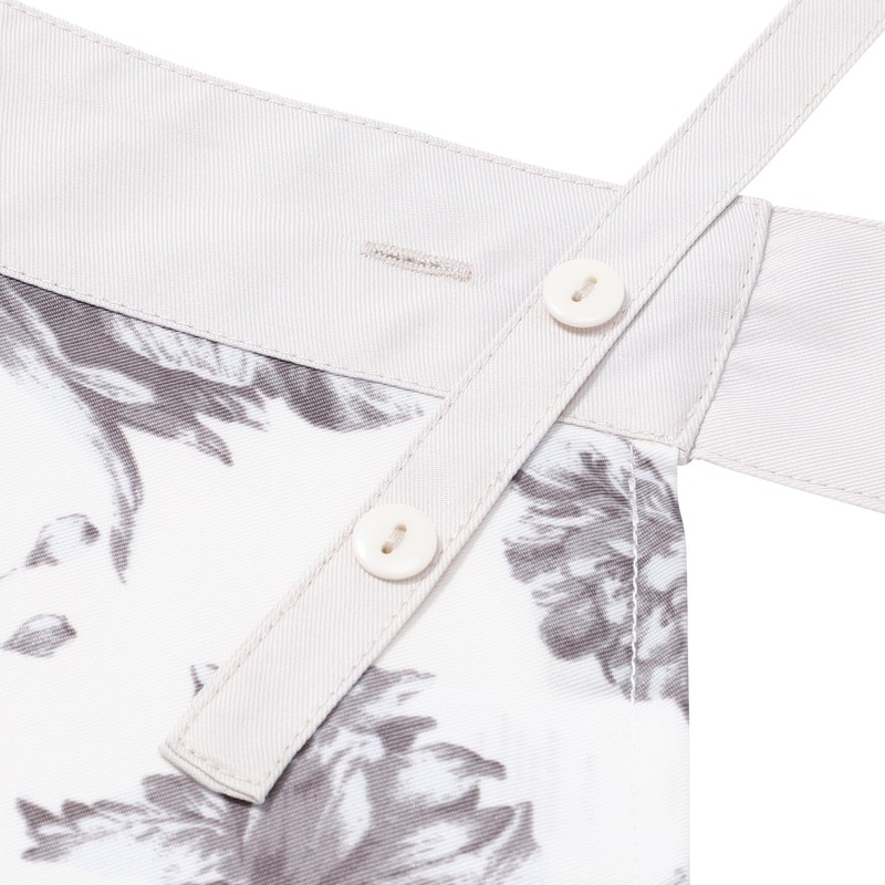 Francfranc Franc Lilia Full Apron, beige