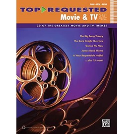 Top-Requested Movie & TV Sheet Music: 20 of the Greatest Movie and TV Themes (Piano/Vocal/Guitar) (Top-Requested Sheet Music)