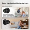 52HZ Fingerprint Door Knob with Lock, 3 in 1 Smart