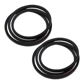 OTOTEC 2PCS A Type Conveyor Belt A58-13 x 1473Li Drive V-belt Rubber Drive Belt Lawnmower Transmission Belt 1473mm Compatible with Hecht 5060 Vg.No. 96500.119