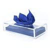 TRIXES Large Tissue Box Clear Acrylic