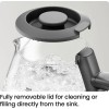 Unbranded Electric Glass Kettle 1L Fast Boil LED Indicator Automatic