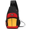 Semikk Small Sling Bag Crossbody Backpack for Men Women Sling