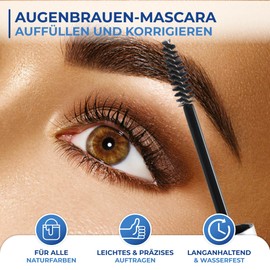 Maximex Waterproof Eyebrow Filler & Correction Pen 8.5 g, for Fuller Eyebrows & Natural Look, Highlighting Eyebrows Long-Lasting Accurate & Perfectly Shaped, Cruelty Free, 8.5 g