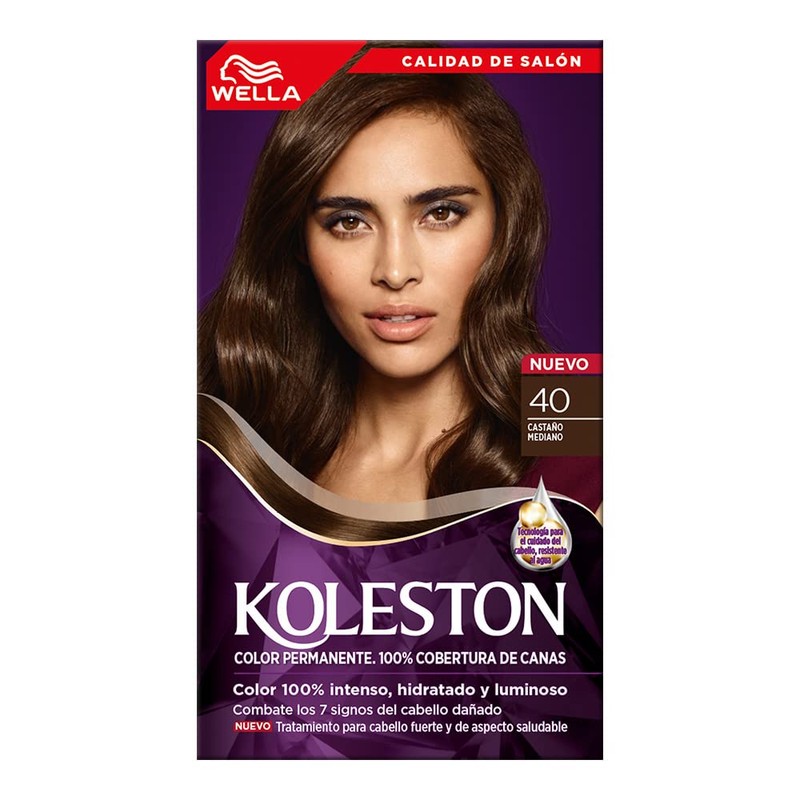 Koleston Tinte Permanente 40 Castaño Medio