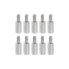 YOKIVE 10pcs M3 Standoff Screws Nickel Plated Hex PCB Standoff