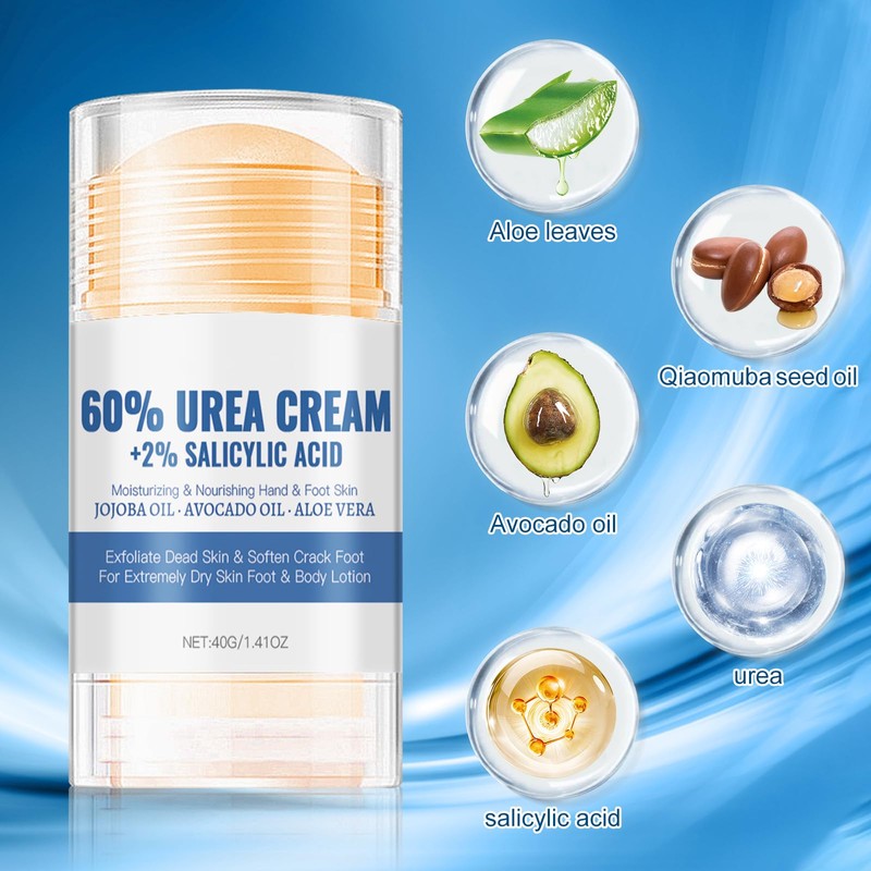 UOY Hydrating and Anti-Cracking Foot Cream, Foot Care Cream with