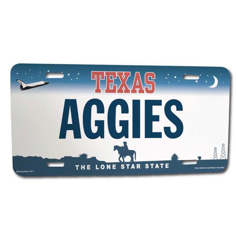 VictoryStore Front License Plate - Texas A&M University - Aggies