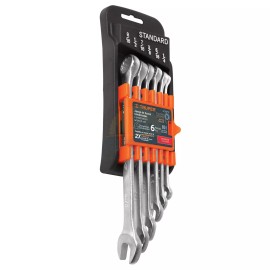 Truper JC-6P-E Set of 6 shot blasted std combination wrenches