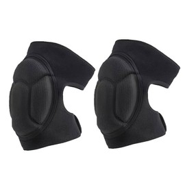 膝当て 膝パッド 膝サポーター 膝プロテクター 両膝セット 農作業 作業用 野球 スケボー スケート スノボ スポーツ 衝撃吸収 男女兼用 (S)