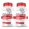 Gluco Advance Capsules, Max Strength Blood Support Supplement (2 Pack)