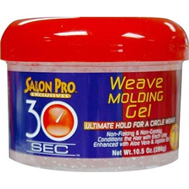 Salon Pro 30 Seconditioner Weave Molding Gel (Pack of 2)