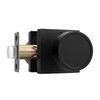 goldenwarm Black Door Knobs Interior, Privacy Matte Black Interior Door