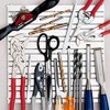 Kings County Tools 12” x 12” Magnetic Panel Tool Holder