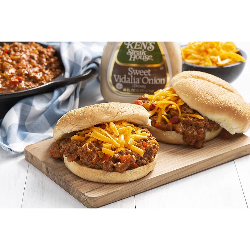 Ken's Steak House Sweet Vidalia Onion Dressing, 16 OZ (Pack