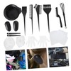 NOLITOY Hair Dyeing Tool Supply 12pcs Set Hair Mixing Kit