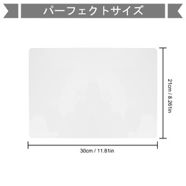 Hisredsun A4 Magnetic Dry Erase Whiteboard Sheets for Refrigerator, 3 Whiteboard Pens, 1 Eraser, Monthly Planner Sheet, Magnetic Soft Dry Erase Board for Home, Office, School