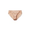 Intimissimi Woman's Lace and Silk Bikini Briefs in Natural, Size