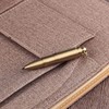 1PCS Lexziuo Brass Mini Pen - Handmade Solid Brass Ballpoint