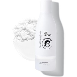 MIDHA Tóner de Sebo Arroz 200Ml - 80% Puro Arroz Salvado Agua Tónico Facial Vegano Astringente