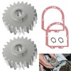 Newly Upgraded - Metal Gear W10112253 Mixer Worm Gear Compatible