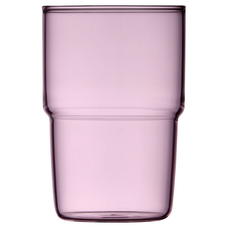 Lyngby Glas Torino Tumblers 40 cl Pack of 2 Pink