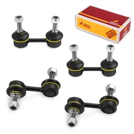 Metrix Premium Chassis Parts - 4 PC Front & Rear Stabilizer Bar Link Kit Fits 2003-2008 Subaru Forester, Replacement K750049, K750041, Made in Europe