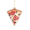 Sass & Belle Pizza Slice Shaped Bauble