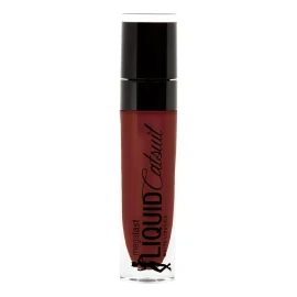 Labial Líquido Wet N Wild Megalast Liquid Catsuit Matte Acabado Mate Color 932B Goth Topic