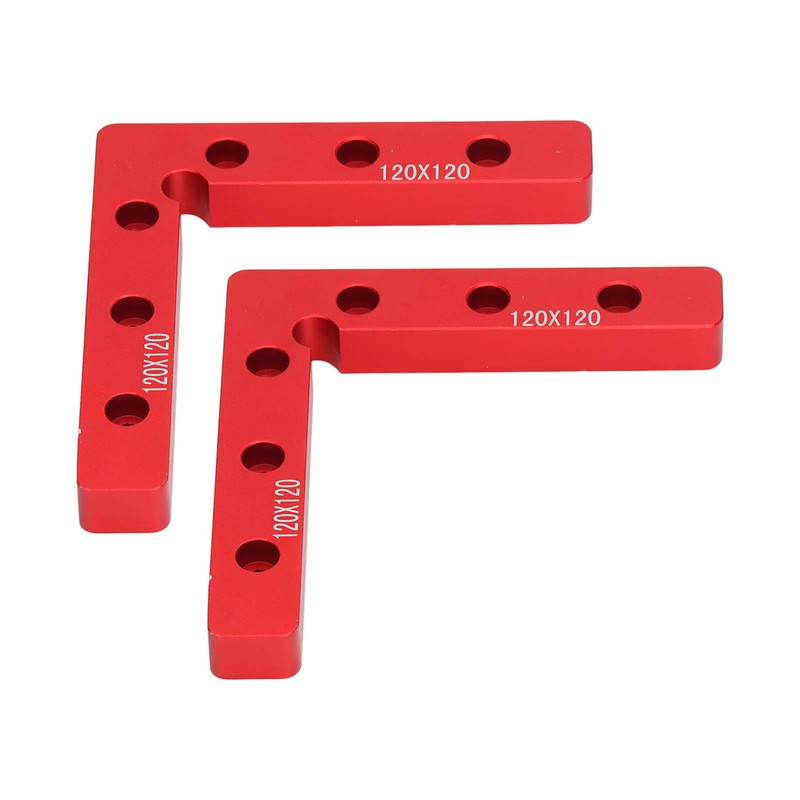 2Pcs 90 Degree Positioning Squares Aluminum Alloy Right Angle Clamps