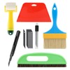 LOQJSS Wallpaper Smoothing Tool Kit,15 Pcs Smoother Tools Set,Wallpaper Smoothing