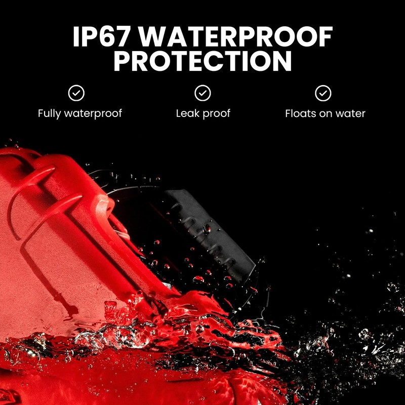 NANUK 903 Waterproof First Aid Box Empty – Durable, Medical