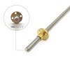 T8 Lead Screw, 250mm Tr8x2 Lead Screw, with Copper Nut