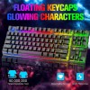 MAMBASNAKE Wireless Gaming Keyboard and Mouse Combo RGB Backlit with