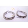 Bancroft Women's Shimmer and Shine Hoop Earrings NWT 42
