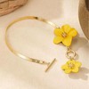 Gold Ankle Bracelet for Women Flower Anklet Summer Beach Vacation