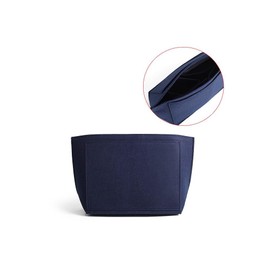 SMART DK Purse Organizer Insert for Longchamp Le Pliage Handbag Insert (BLUE, M/10.23 * 5.11 * 7.87in)