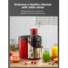 Juicer Machines, Juilist 3" Wide Mouth Juicer Extractor Max Power