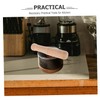 FELTECHELECTR Wooden Garlic Masher Tool Pestle for Mashing Garlic Nuts