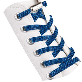 Sulpo Flat No Tie Shoelaces, Elastic Shoelaces with Metal Aglets, with Quick Release, Rubber Shoelaces for Adults and Children