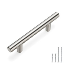 homdiy 20Pack 3 Inch Brushed Nickel Cabinet Pulls Modern Cabinet Handles - Brushed Nickel Drawer Pulls Stainless Steel Cabinet Hardware,5 Inch Overall Cabinet Door Handles for Cabinets,Cupboard