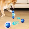 2pcs Bouncing Ball For Dogs,Interactive Dog Toys With Led Flash