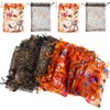 Artibetter 60 Bolsas de Organza Halloween con Cordón