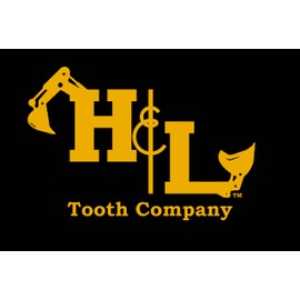 H&L Tooth Company X156TL Single Long Tiger Bucket Teeth + 156LPN Long Pins (5 Pack) for Hensley Style X156 for Skid Steer and Mini Excavators, Longer Than Standard Single Tiger | 156 | CX-156TL